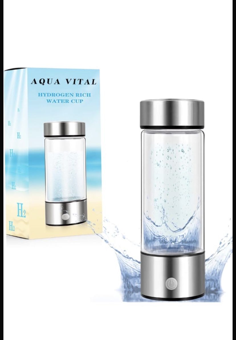 Enhance your water with hydrogen-rich technology.