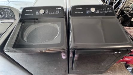 SAMSUNG XL WASHER & DRYER SET 🖤🩶🖤 DELIVERED & INSTALLED