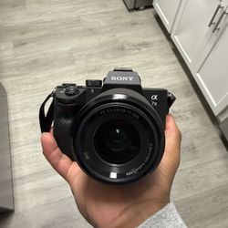 Sony A7III camera