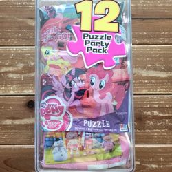 12 PIECE GIRLS VARIETY PUZZLE PARTY PACK **BRAND NEW, ALL FOR $5**