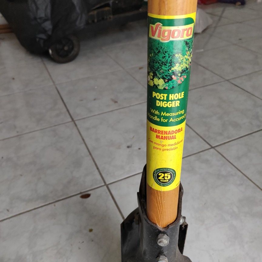 Vigoro post 2024 hole digger