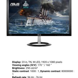 ASUS VX238H 23.8-inch Full HD gaming monitor