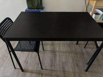 Ikea Black Table