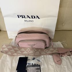 Prada Nappa leather Antique bandolera