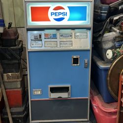 Vintage Pepsi Machine