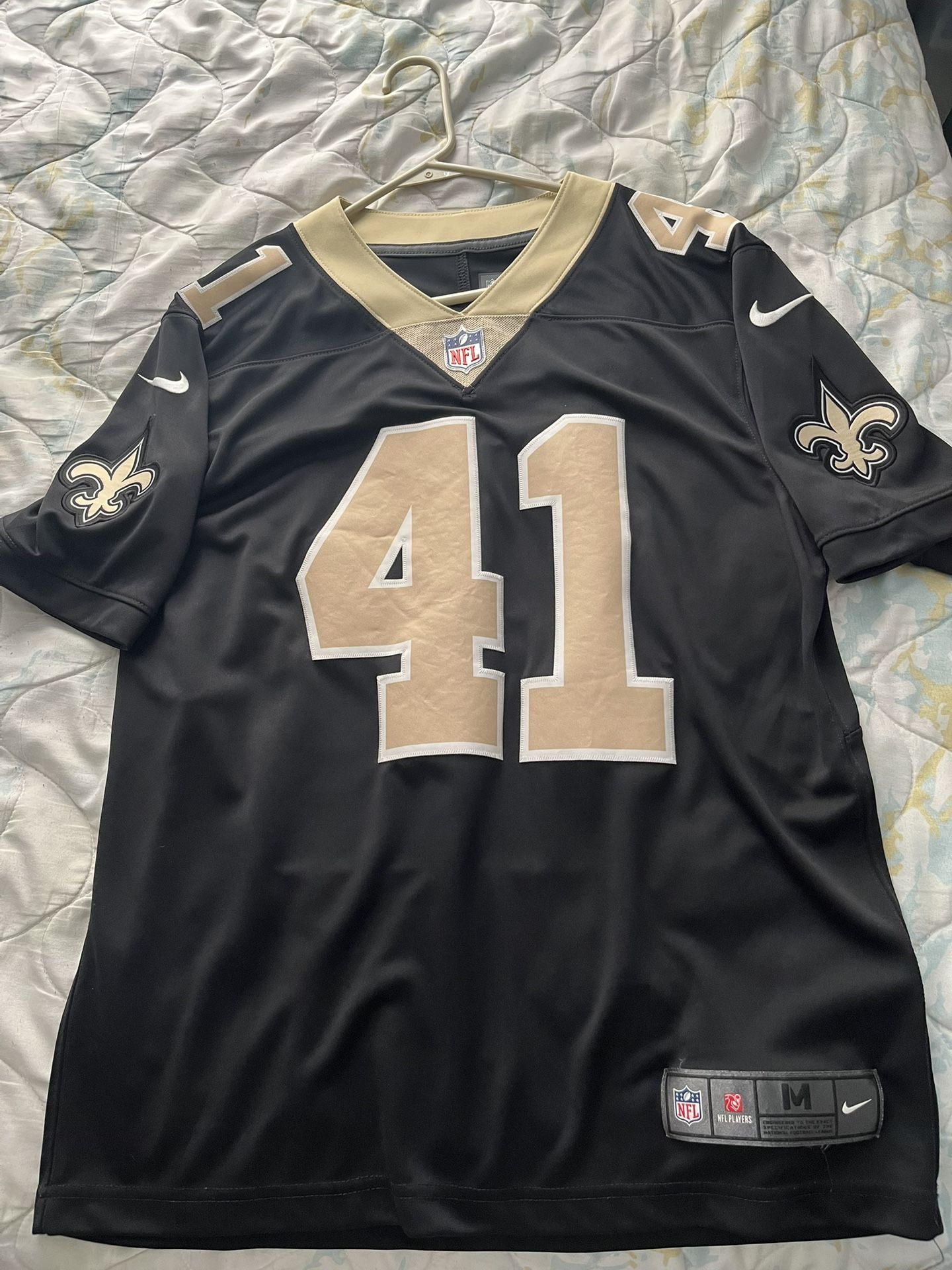 Medium NFL Alvin Kamara Saints Jersey 