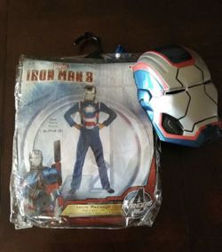 Boys Iron Man Patriot Halloween Costume (4-6 yrs)