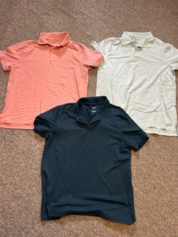 Size large Goodfellow & co men's polo shirts bundle