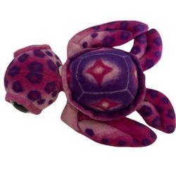 Pink And Purple Plushie Turtle 