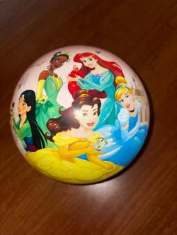 Disney princess small inflatable bouncy ball