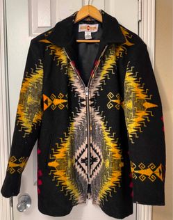 Vintage Native Jackets Reversible Wool Jacket
