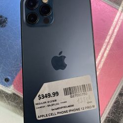 iPhone 12 Pro 128GB Unlocked – Good Condition – Fully Functional – Used 