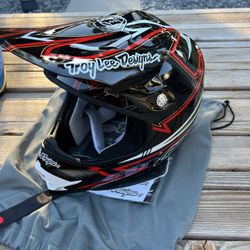 Troy Lee Designs Moto Helmet - Used Once, Like New