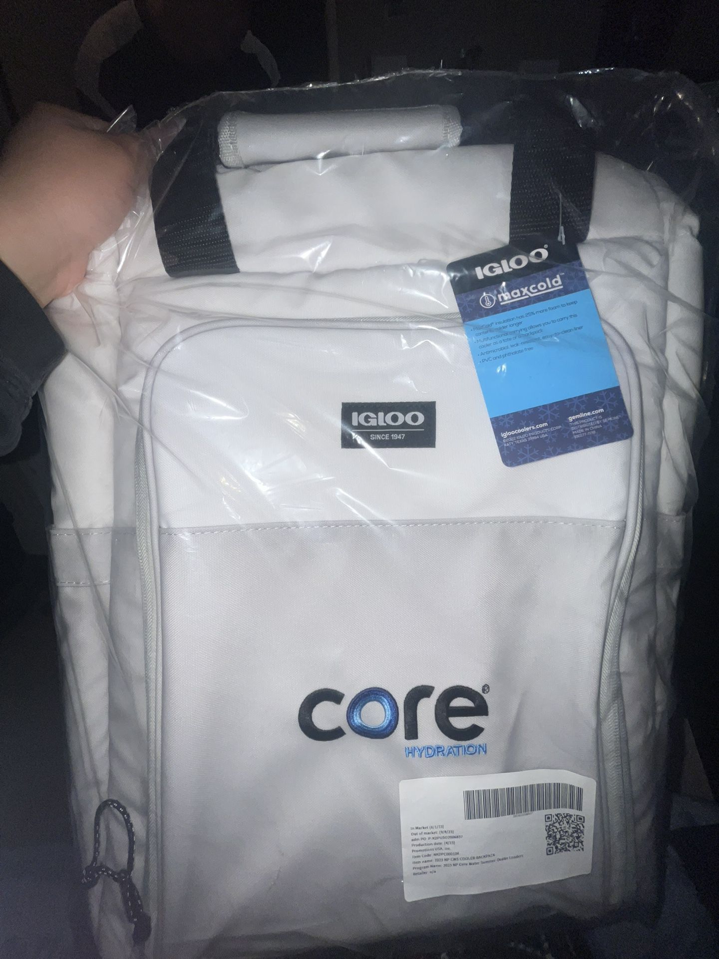 Igloo core hydration backpack 