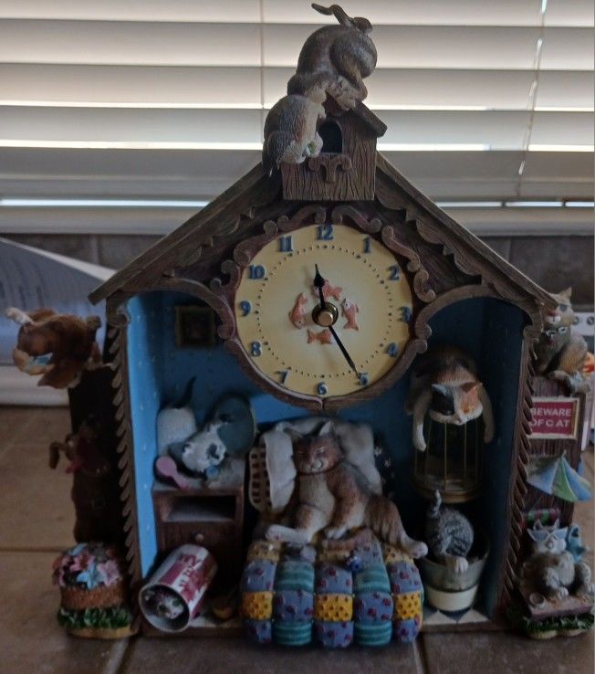 Cat Clock