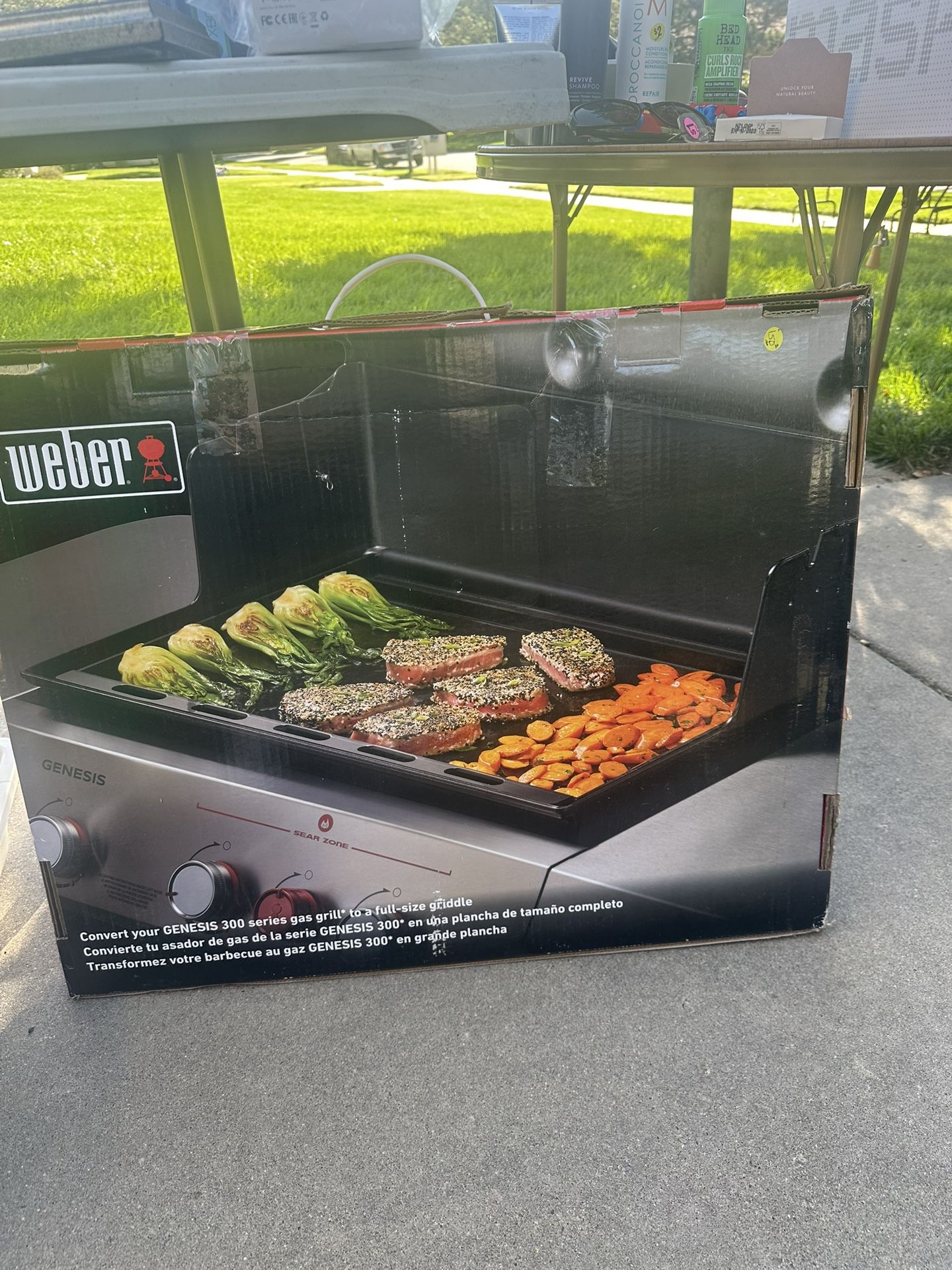 Weber Blackstone Grill Topper