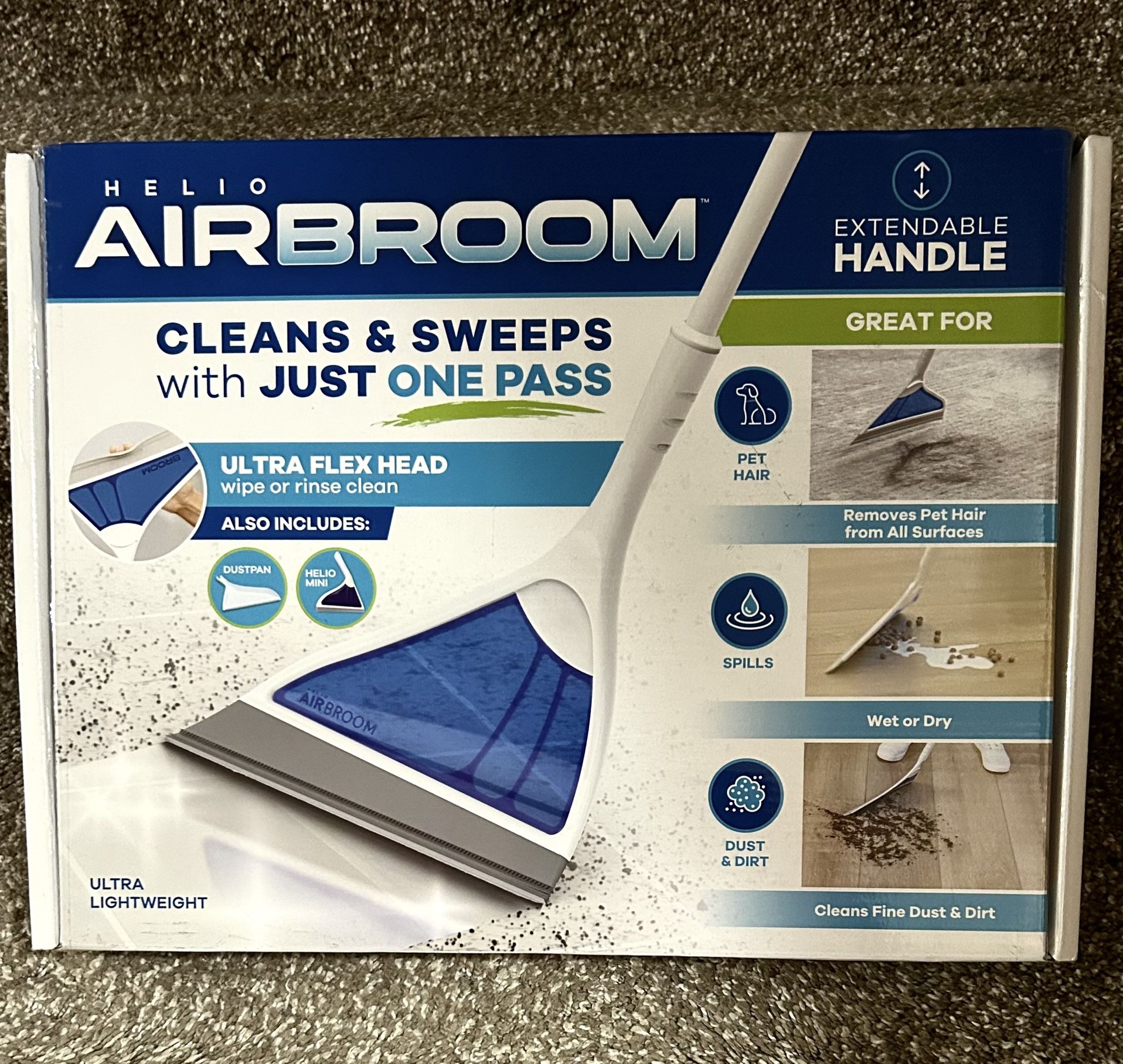 Helio AIRBROOM & Dustpan 