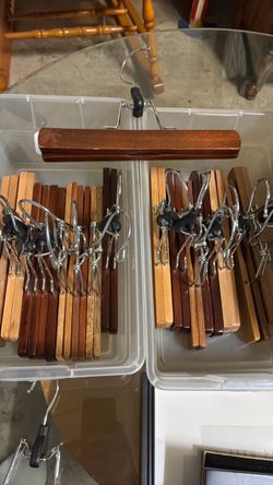 Wooden Clip Hangers