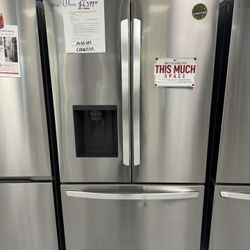 26 Cu.ft Counter Depth Refrigerator With Dual Ice Maker
