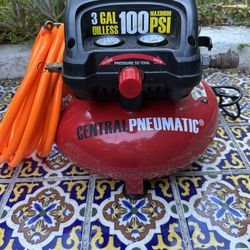 3 Gallon - 100 PSI Air Compressor - New