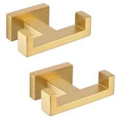 Double Bath Towel Hook 2 Pack