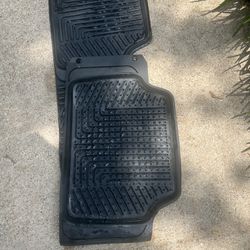 Floor Mat - Rear for Truck or Suv - Rubbet 
