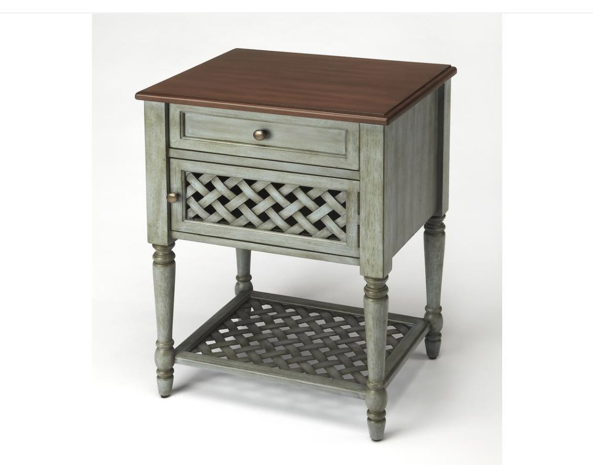 Chadway Rustic End Table Or Nightstand