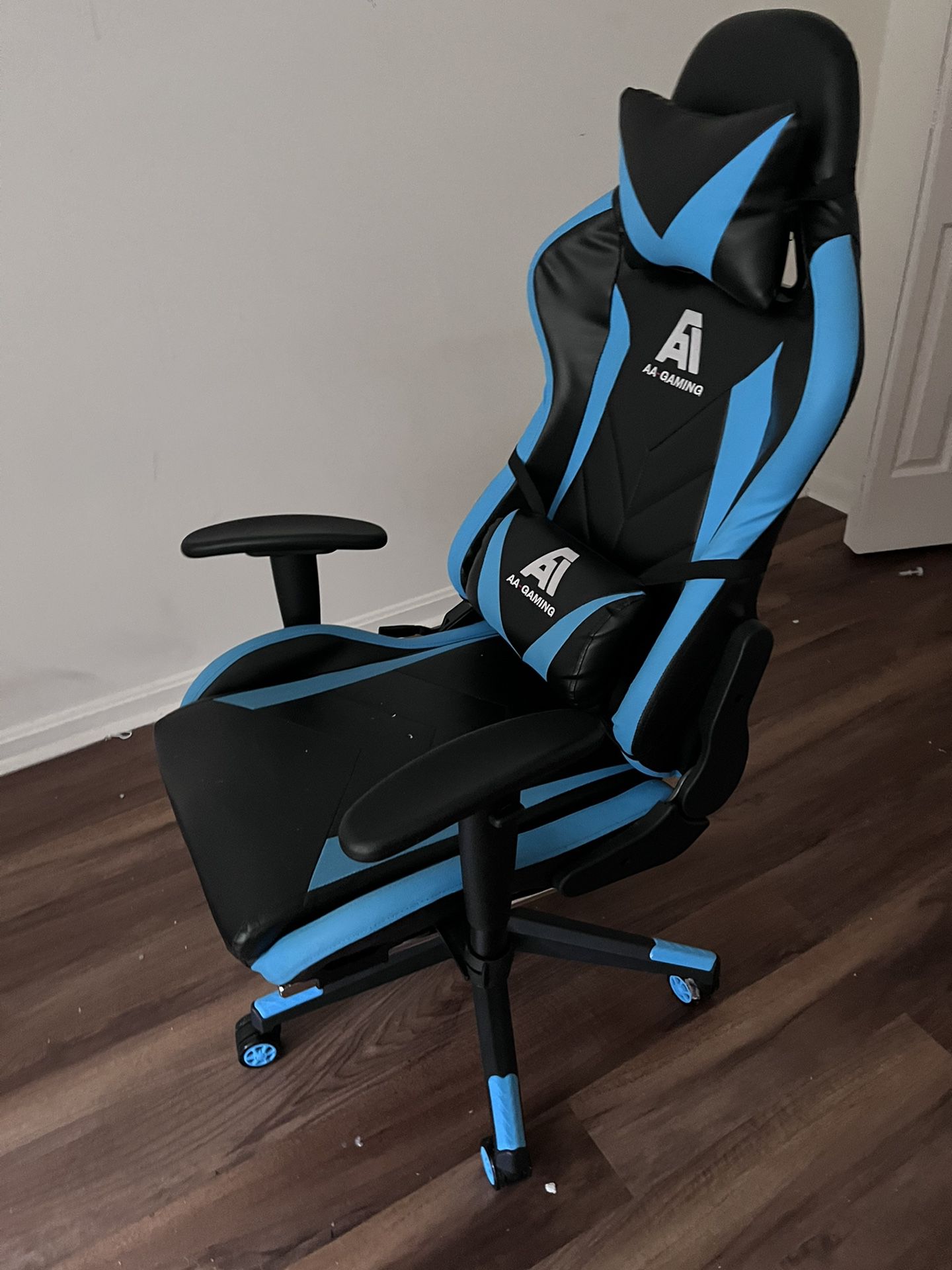 Black & Blue Gaming Chair 