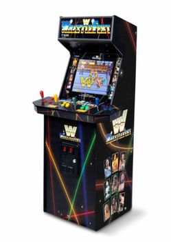 4 Player WWE Supreme Series Premium Arcade Cabinet, 5 Games Included