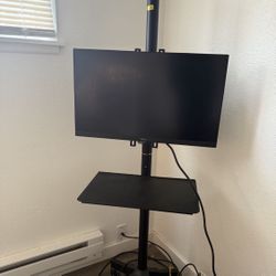 BenQ Computer Monitor With Rolling Mount 