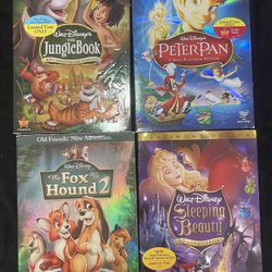 Disney Platinum Edition DVDs