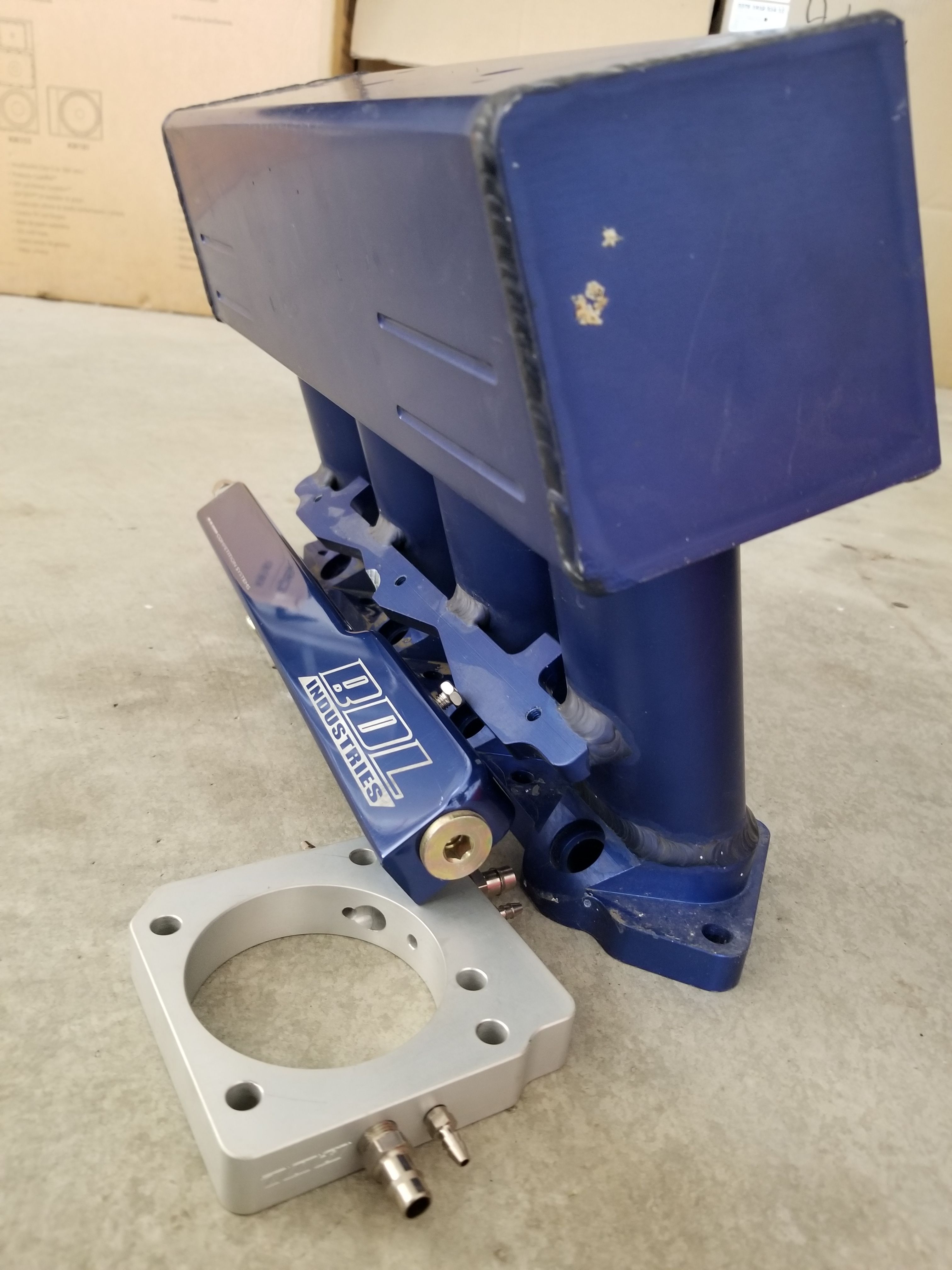 BDL INDUSTRIES High Flow Fuel Rail and GeM Intake Manifold