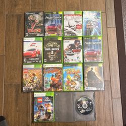 Xbox and XBox 360 Lot Bundle