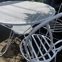 Bistro Table And Chairs