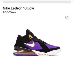 Brand New Lebron 18 Low Size 9.5 