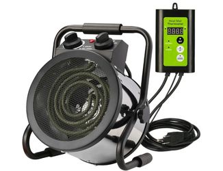 Greenhouse Heater with Digital Thermostat, Green House Heater for Plants