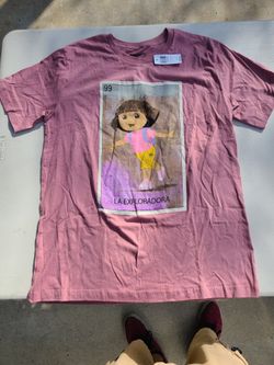 Dora the Explorer La Exploradora Mexican Lottery Card T-Shirt - BoxLunch Exclusive Size LG