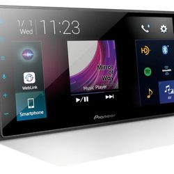 Pioneer DMH-2660NEX 6.8" Capacitive Touchscreen, Double Din – Wired Apple CarPlay & Android Auto, Amazon Alexa, Bluetooth, Backup Camera, FLAC, HD Rad