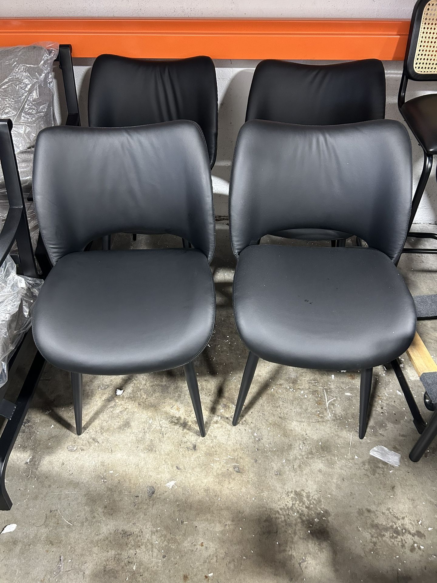 NEW-Modern Upholstered Dining Chairs Set of 4