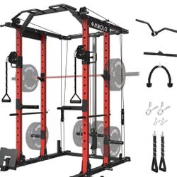 🟢 Power Cage, for Fitness Home Gym