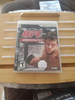 Playstation 3 UFC 2009 Undisputed 