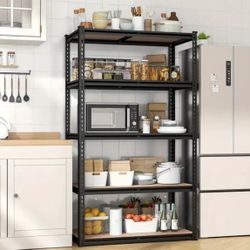 60"H Garage Shelving Storage Shelves 5-Tier, 2000LBS Capacity