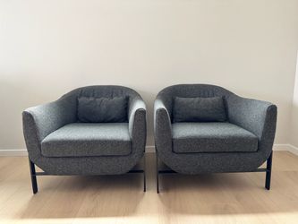 Natuzzi Florence Fabric Arm Chair