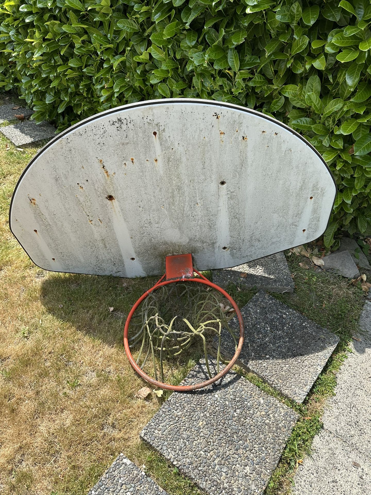 FREE Basketball Backboard, Hoop And Net