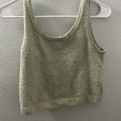 fleece short, and tank set 