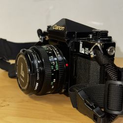 Canon f-1 film Camera