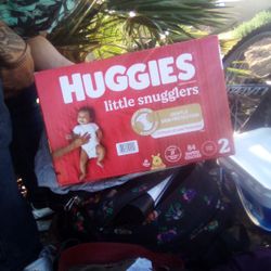 $20 Huggies Little Snuggles Size 2 -84 Count