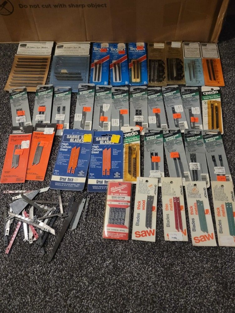 Jig Saw ( Saber Saw) Blades