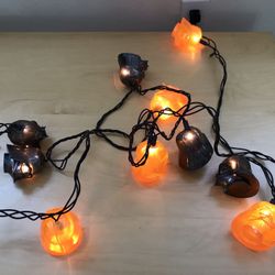 Darth Vadar Christmas, Halloween, or Novelty lights! Orange & Black. All of them work! $15