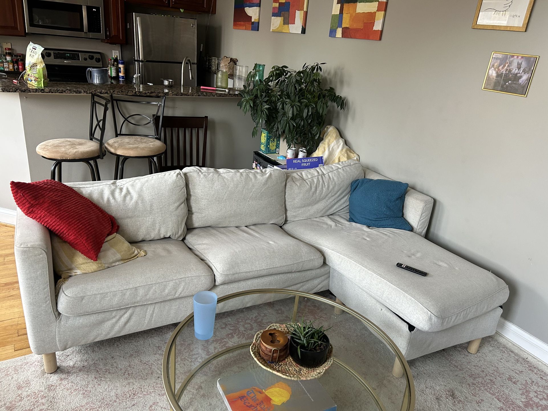 Comfy Sectional Couch With Storage